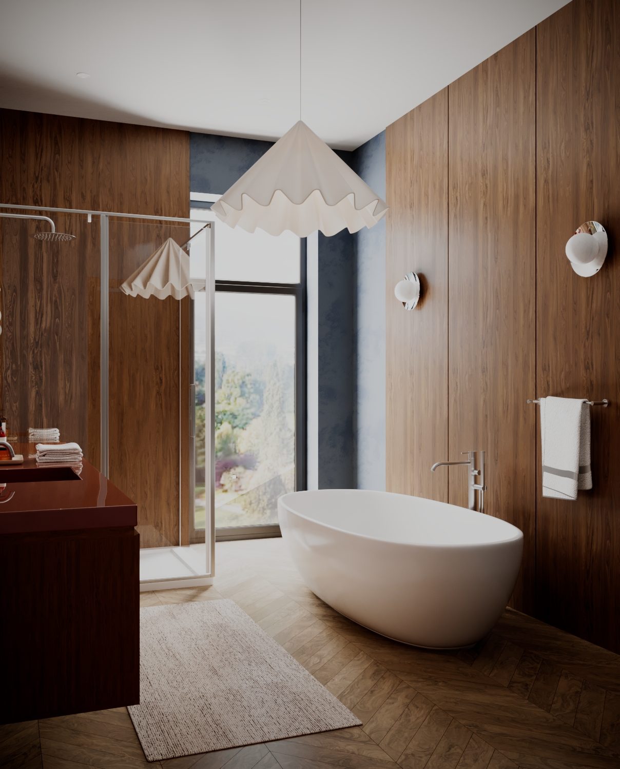 Contemporary Bathroom — alternate angle